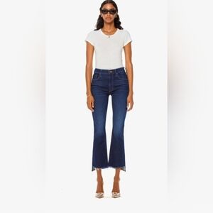MOTHER The Insider Crop Step Fray Off Limits Sz 24